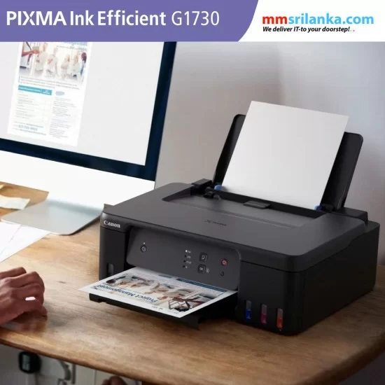 Canon Pixma G1730 Single Function Ink Tank Printer 9830